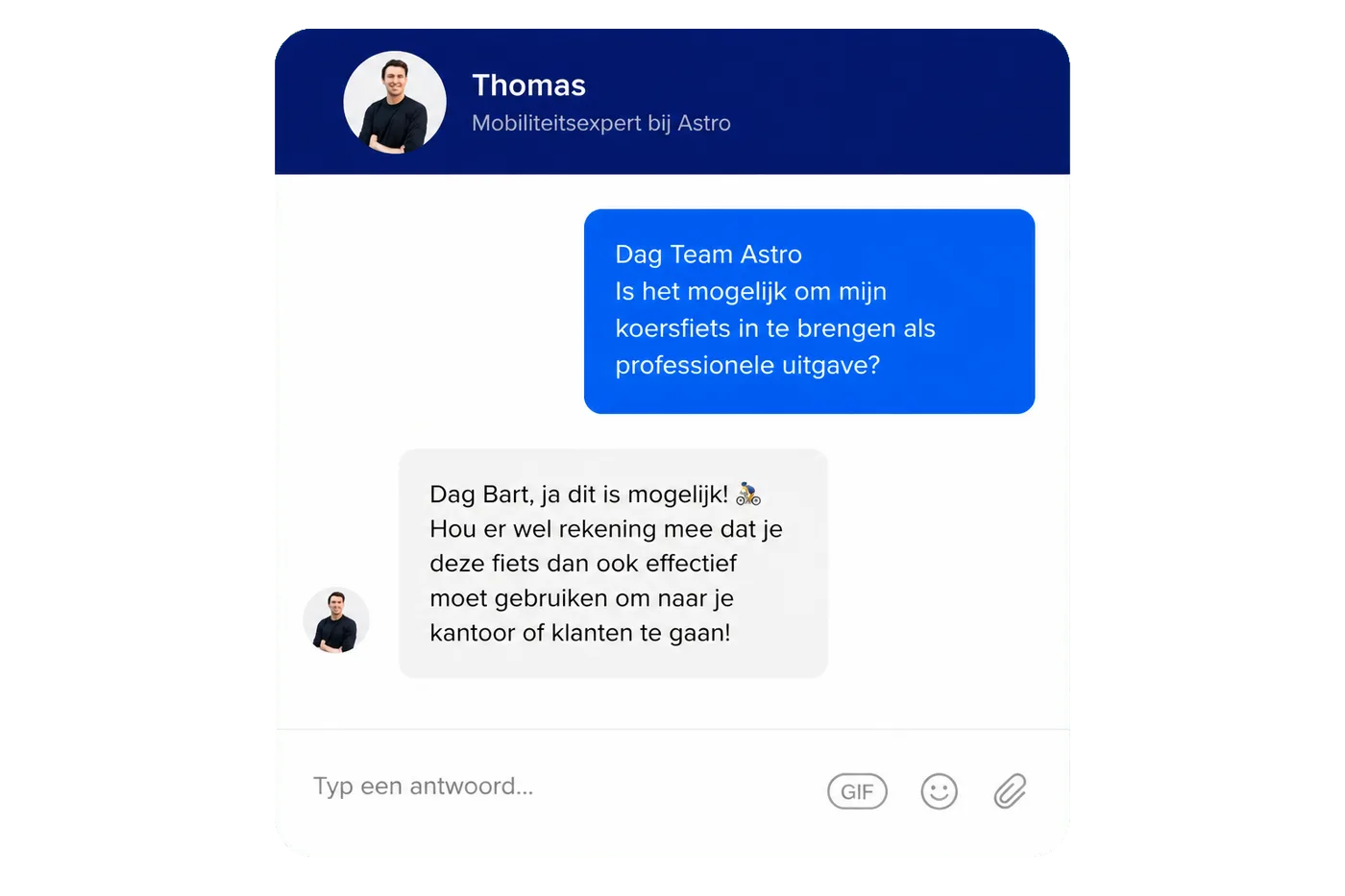 Vlotte communicatie en pro-actief advies